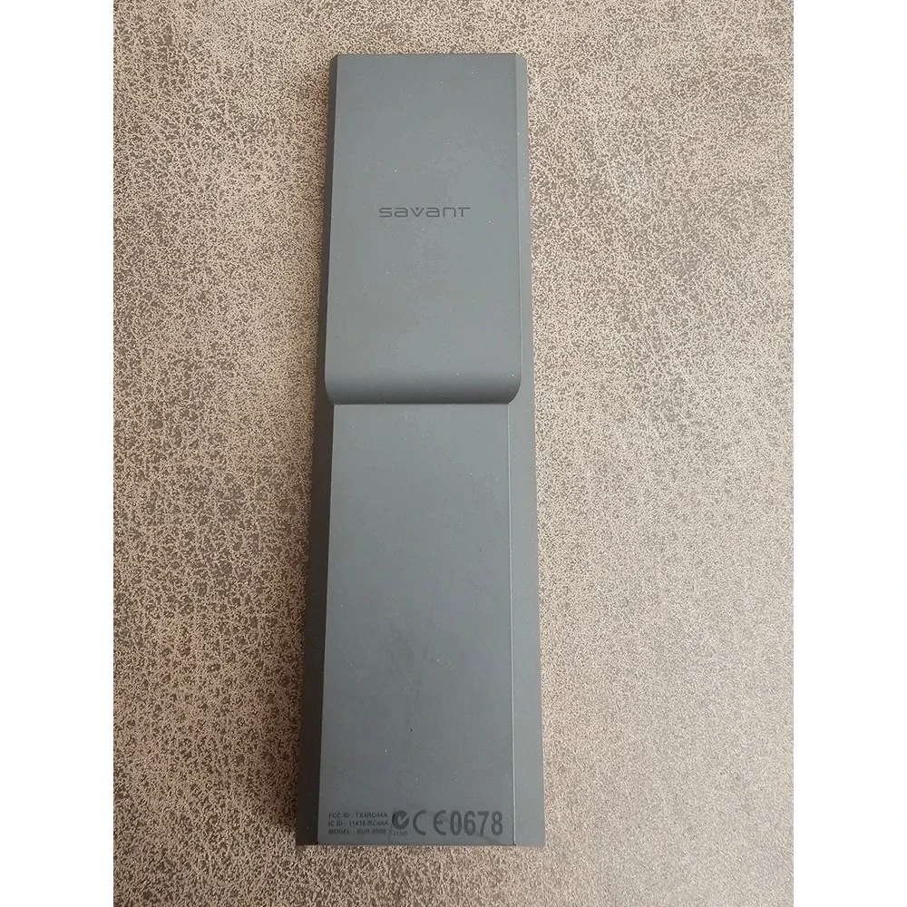 Savant Remote Control Model SUR-0500 With Docking Station and Power Adapter EUC‎